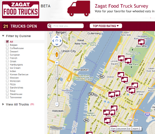 ザガット（Zagat)が屋台のレビューを開始！Zagat Food Trucks _b0007805_22362328.jpg