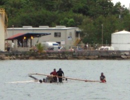 第二回ヤップ・カヌー・フェスティバル(2日目)-海上編_a0043520_23265998.jpg