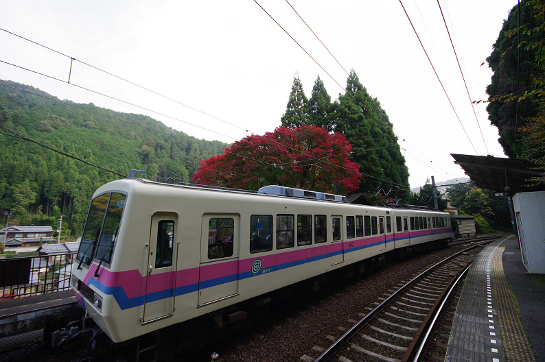 京都の紅葉2010 ~叡山電車・二ノ瀬駅~ と..._f0152550_22165594.jpg