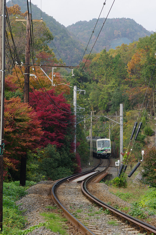 京都の紅葉2010 ~叡山電車・二ノ瀬駅~ と..._f0152550_22173633.jpg