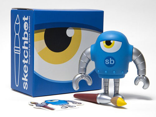  SKETCHBOT Blue Ver. by Steve Talkowski_e0118156_2253641.jpg