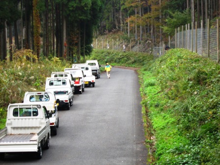 野尻環境保全会、獣害防止柵草刈り活動_f0077877_21464978.jpg