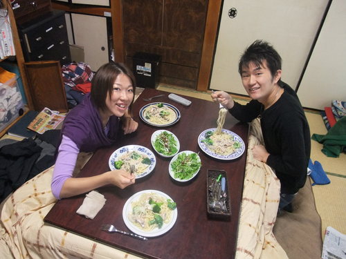 なっつんとパスタ_a0080406_22434828.jpg