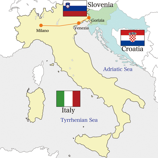 スロベニア クロアチア 南イタリアの旅1 Crow S Feet