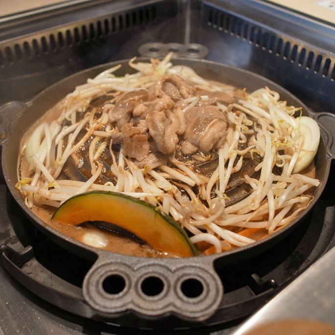 松尾ジンギスカン まつじん 銀座店 ランチ_a0016730_223795.jpg