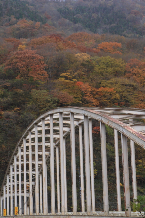 湯西川温泉駅　 野岩鉄道・会津鬼怒川線　＜２＞　2010年11月13日_e0143883_18313789.jpg