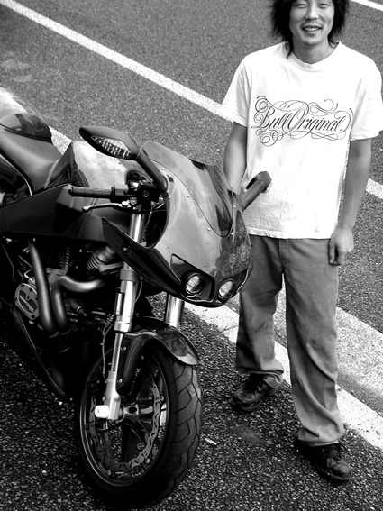 北野 拓 & Buell XB12R(2010 1012)_f0203027_13534142.jpg
