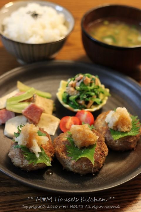 ヘルシー豆腐ハンバーグのワンプレート Mana S Kitchen