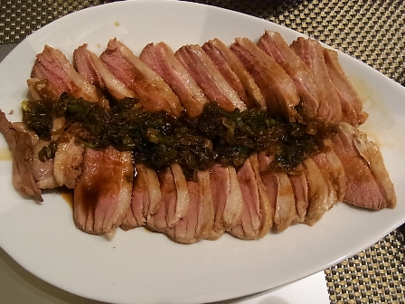 合鴨ロースをいただきました_a0138976_18551823.jpg