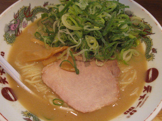 中華そばランチ+ねぎ¥840@天下一品_b0042308_133629.jpg