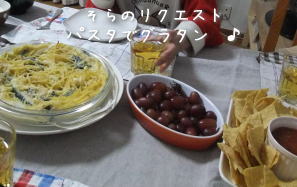 娘に♪ファーのお子様ポシェット&久々の手作りチーズケーキ_f0023333_23242997.jpg
