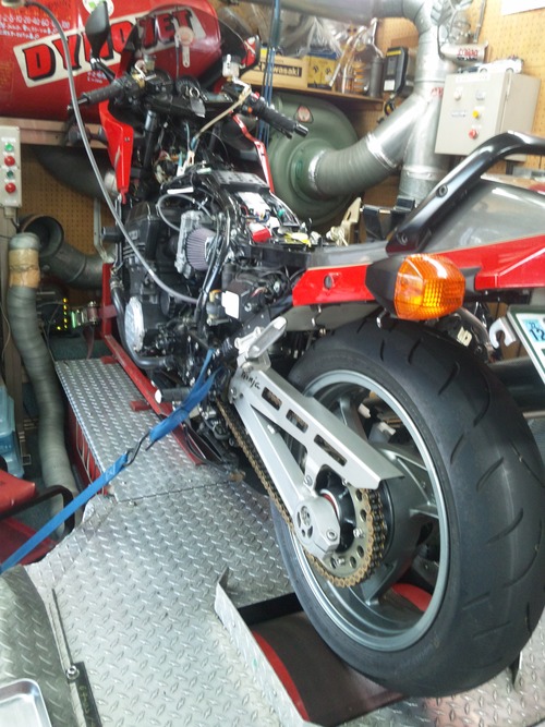 GPZ900RにFCR37を、取り付けセッティング!_a0163159_2125571.jpg