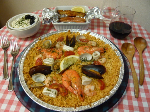 気分は「食べ歩KING」の続き？！～\"VIVA Paella\"のシーフードパエリアなど～_b0205303_20332099.jpg