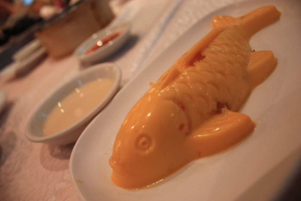 今にも動きそうなマンゴープリン 鴛鴦茶餐廳 いんよんちゃ ちゃんてぃん