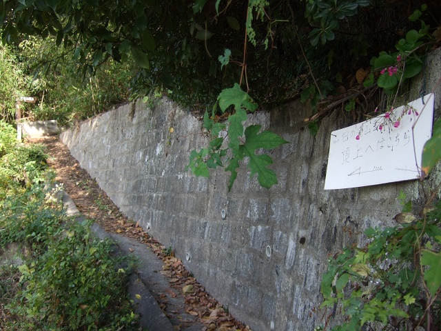 日浦山登山・Aコース　その1　登山口～松風の路_b0095061_18582828.jpg