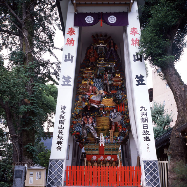 櫛田神社　朝_d0139714_2212134.jpg