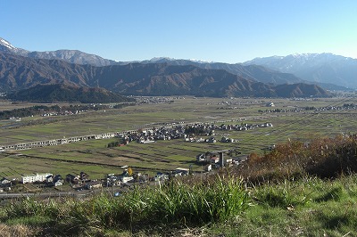 浦佐スキー場からの八海山・駒ケ岳・八色原_a0084753_15375513.jpg