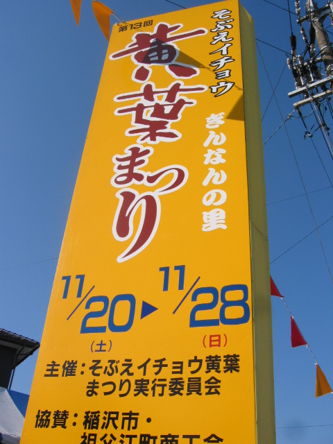 「第13回 黄葉まつり」_a0120513_2011503.jpg