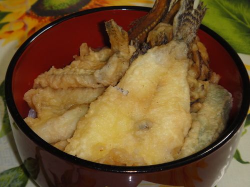 １１月１４日 念願のハゼ天丼 釣り好き匡蔵の写真日記