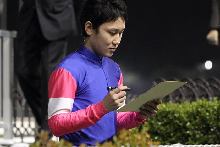 遠藤健太騎手の紹介式_a0077663_837369.jpg