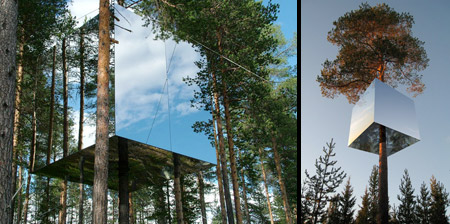 ★樹上に客室、ユニークな「ツリーホテル」～スウェーデン_a0028694_2164561.jpg