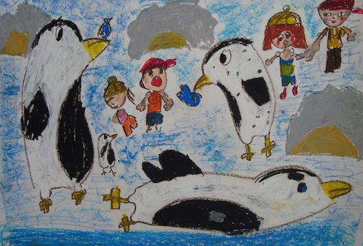 一年生の描いた動物の絵 子どものアート彩美館 Art Of Children