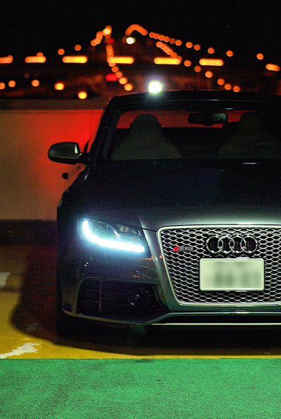 夜間試乗・・・　Audi RS5_f0026151_134242.jpg