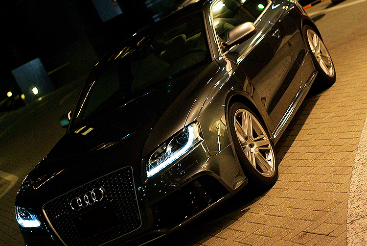 夜間試乗・・・　Audi RS5_f0026151_14231659.jpg