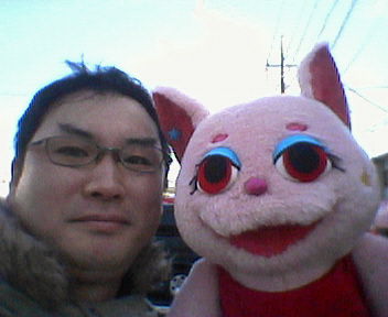 お散歩日和!ルルノンと2ショット!_a0054076_15291552.jpg