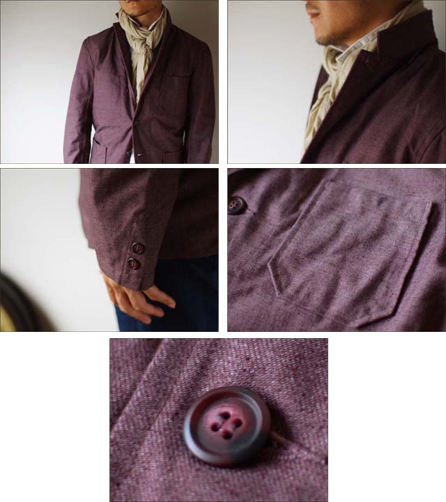 spinner bait [スピナーベイト] T/Cジャズネップサージ テーラードジャケット MEN\'S _f0051306_17213238.jpg