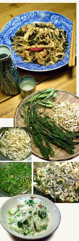干しカブの葉と切り干し大根の煮もの_d0043225_21213019.jpg
