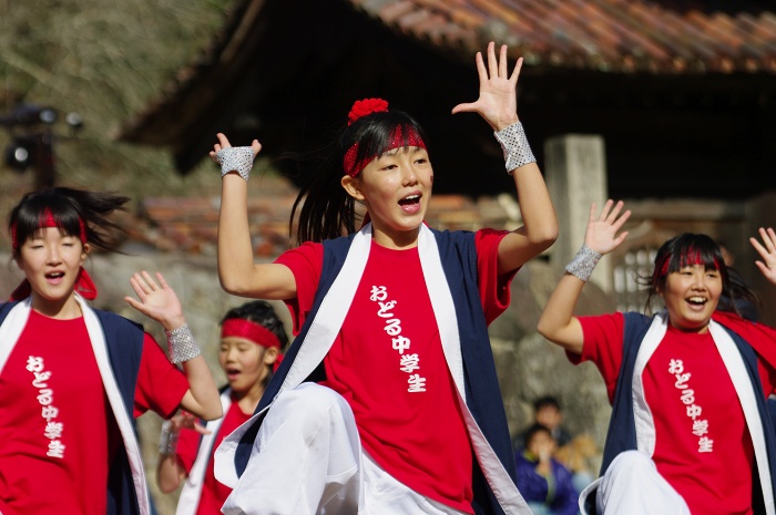 閑谷秋祭り　旭東中学校ダンシングチーム編（その３）_c0135381_21445912.jpg