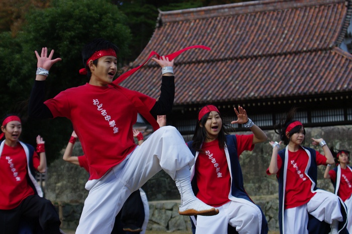 閑谷秋祭り　旭東中学校ダンシングチーム編（その３）_c0135381_21453325.jpg