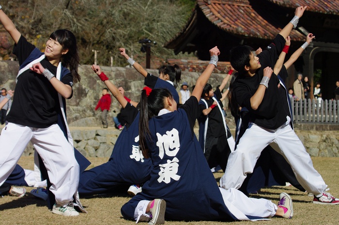 閑谷秋祭り　旭東中学校ダンシングチーム編（その４）_c0135381_22141497.jpg