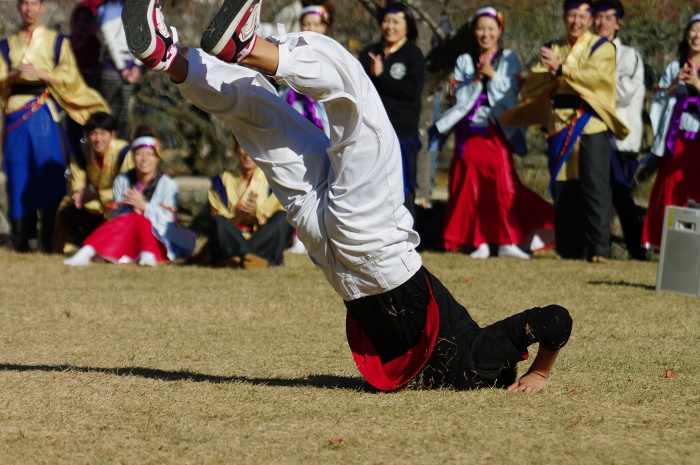 閑谷秋祭り　旭東中学校ダンシングチーム編（その５）_c0135381_23312217.jpg