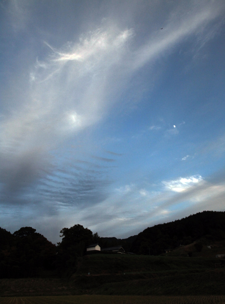 明日香　八釣（やつり）　雲　夕景_c0108146_21324158.jpg