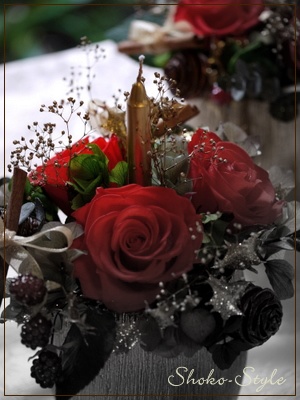 クリスマスアレンジ_a0135999_2331341.jpg