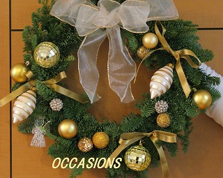 ★ クリスマス リース ・ ツリー ★_e0158355_1811177.jpg