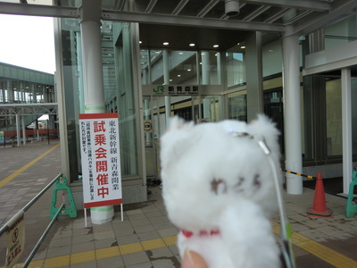 東北新幹線新青森駅開業3日前_f0236270_15195386.jpg