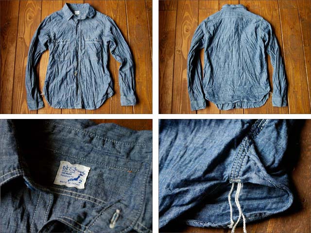 orslow [オアスロウ] chambray shirts [シャンブレーシャツ]　_f0051306_2045220.jpg