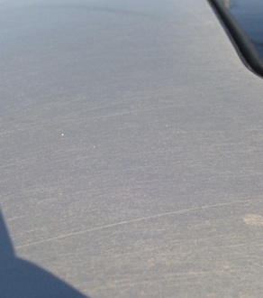 ルーフのクリアー塗装に挑戦 カブとハッピースマイル