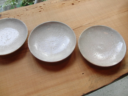粉引き丸小皿_b0205379_19591210.jpg
