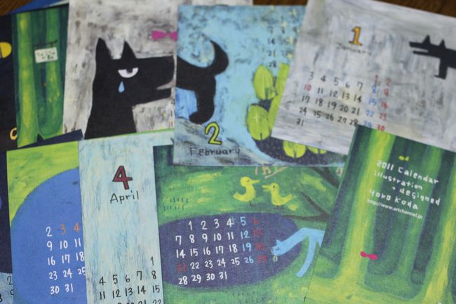 来年のカレンダー＆素敵な贈り物。_d0148729_2034318.jpg