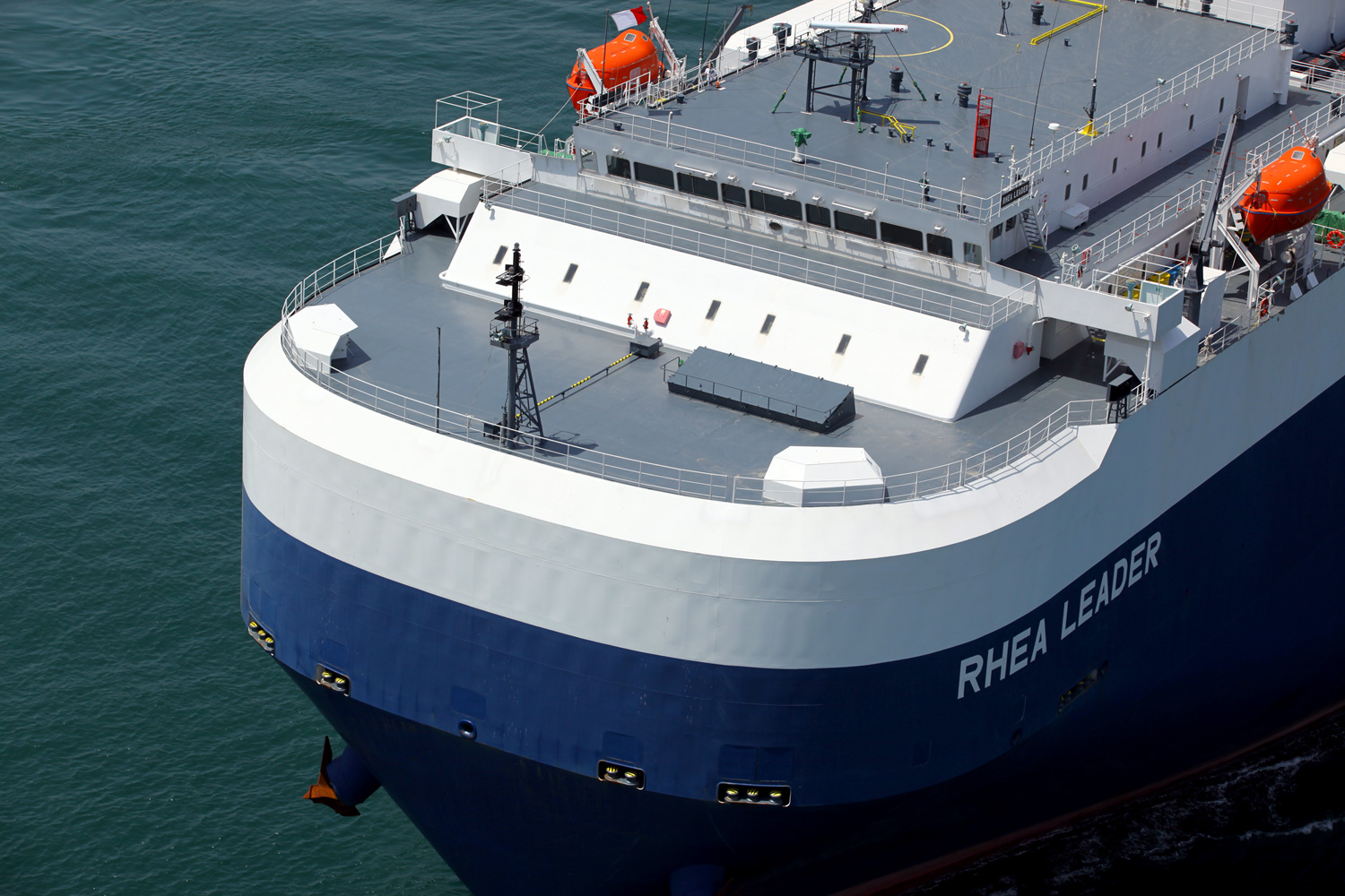 自動車船 ブリッジ Ship Photo