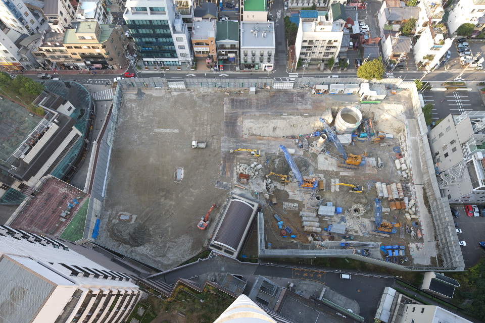 グランドメゾン池下タワーとプラウドタワー覚王山建設進捗_d0042090_20281726.jpg