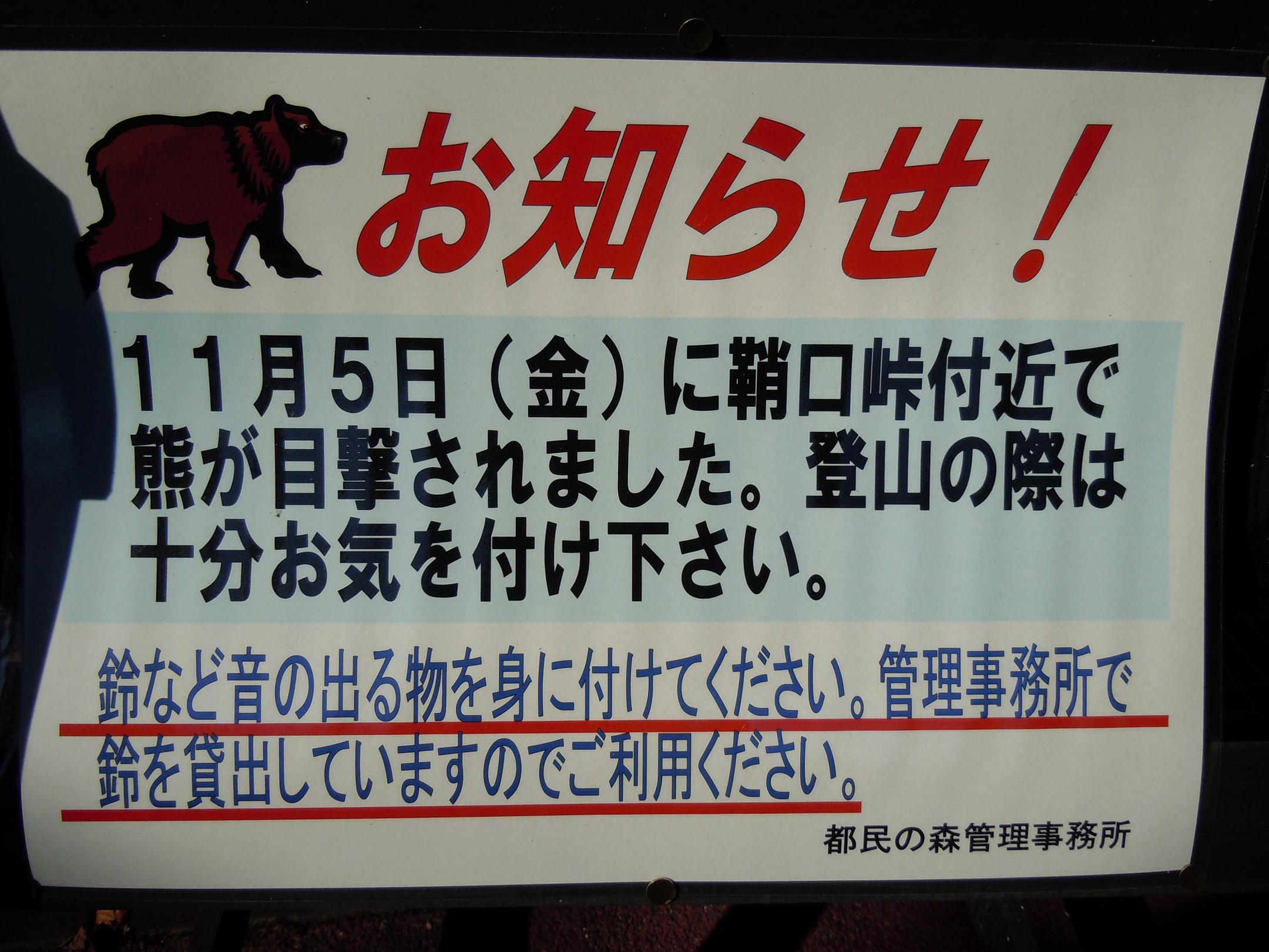 松橋優来の周易遁甲日記　2010.11.29（月）　三頭山登山_d0170294_13491130.jpg