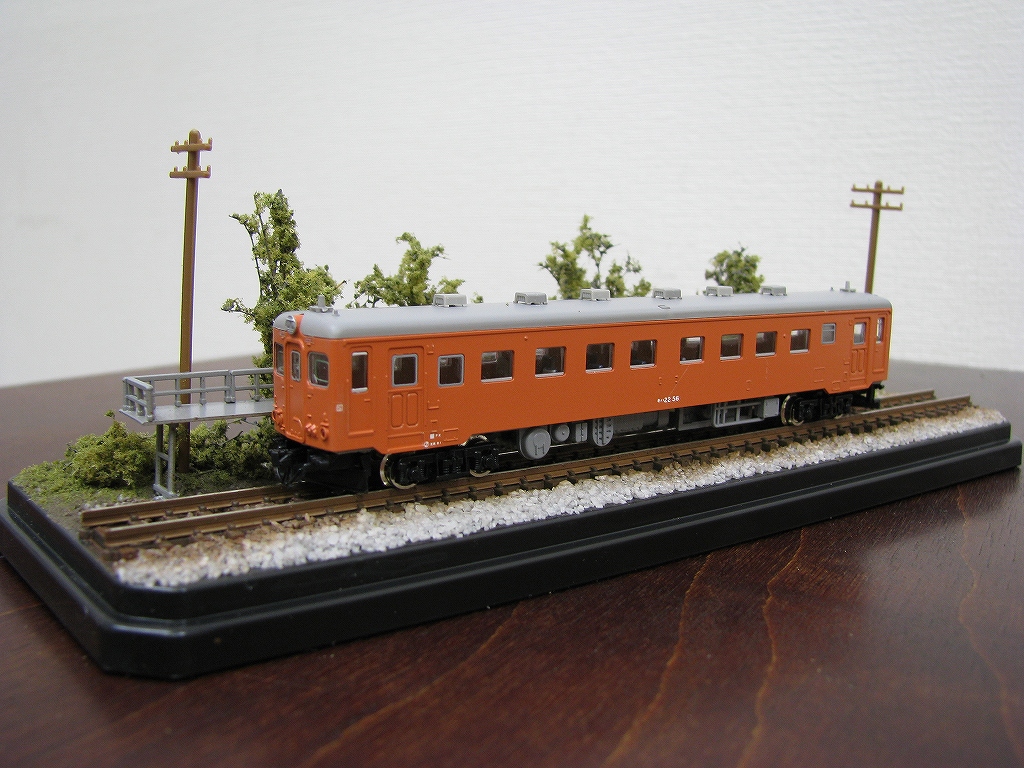 鉄道ジオラマ(田園の無人駅) 鉄道ジオラマ2個セット(ノスタルジックな