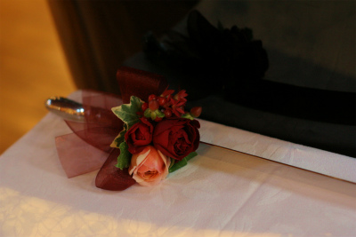 12月、赤い花で飾る一軒家のフレンチ　仏蘭西舎すいぎょく様へ_a0042928_2392196.jpg