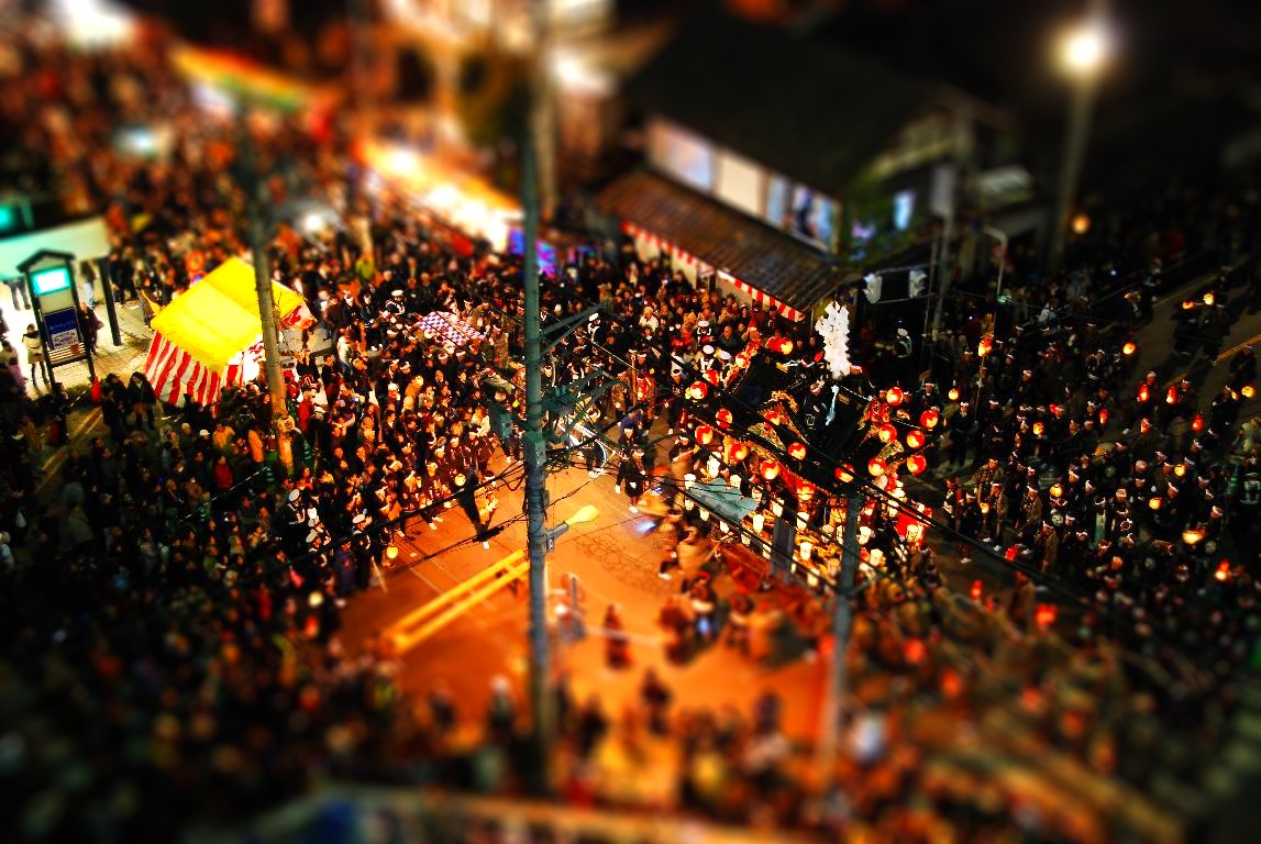 ジオラマ風写真 秩父夜祭編 1 Yokota Warehouse Photo Blog 02 ジオラマ風写真 秩父夜祭編 1 Yokota Warehouse Photo Blog 02