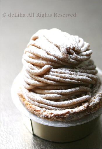 『ジャン ポール・エヴァン』週末限定【モンブラン】 * MORE DELICIOUS